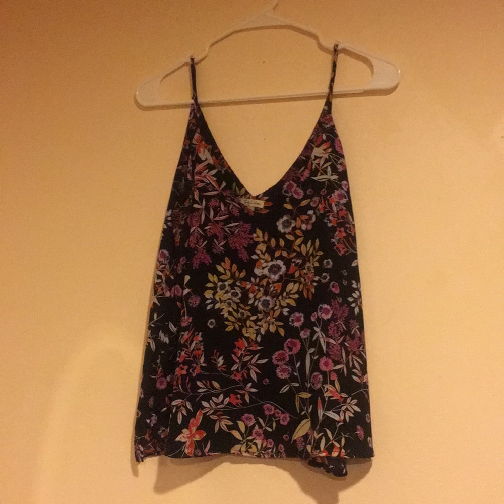 Floral tank top